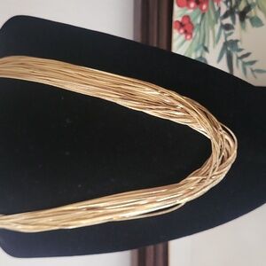 Elegant Liquid Gold Necklace
